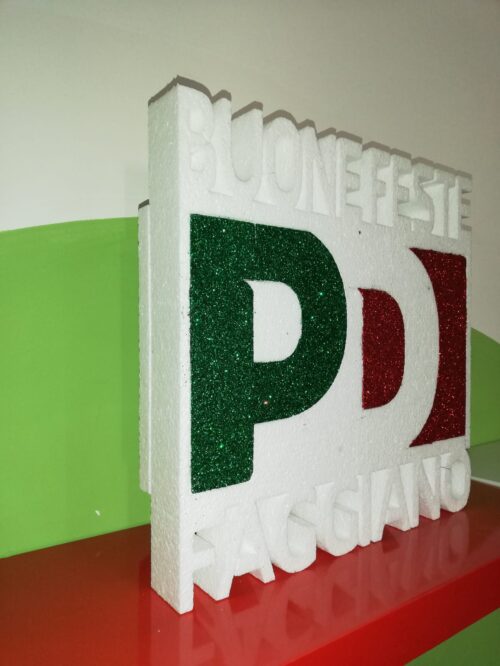 Logo aziendale in Polistirolo 40x40 cm