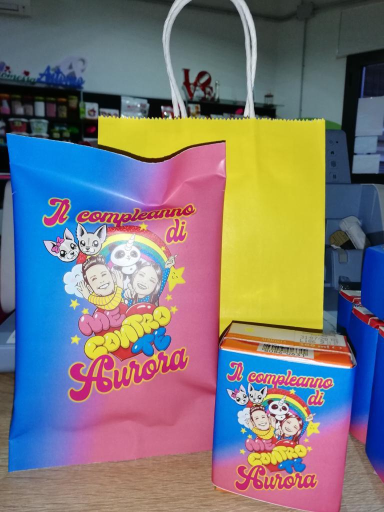 Patatine Personalizzate a tema Me contro Te ( Luì e Sofì ) |  FESTAPERSONALIZZATA.IT