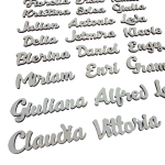 Nomi segnaposto in Legno personalizzati - immagine 3