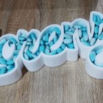 Portaconfetti in Polistirolo V 2.0 - Il nuovo modello con bordo unico da 60cm x 20cm x 6cm/h