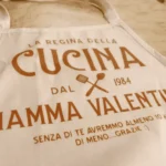 Grembiule Bianco da cucina personalizzato al 100% con foto o scritte