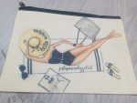 Pochette in tela personalizzata con grafica o logo 21cm x 14cm
