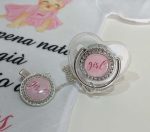 Ciuccio Personalizzato con catenella vari colori