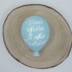 Bomboniera Palloncino in Ceramica "Vuoi essere Madrina-Padrino?"- Misura 10x7x6cm - immagine 6