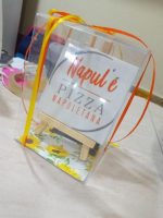 Mattonella personalizzata in ceramica con foto-disegni-grafica 10x10cm + cavalletto legno - immagine 5