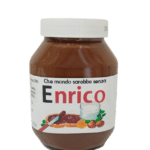 Nutella Maxi - 950gr.. Personalizzata con nome e tappo a tema