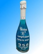 Bottiglia "Santero 958" GLAM da 750ml personalizzata per eventi