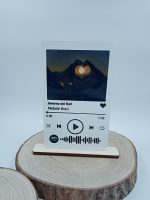 Quadro Spotify 15x25cm con Foto e Canzone preferita personalizzata al 100%