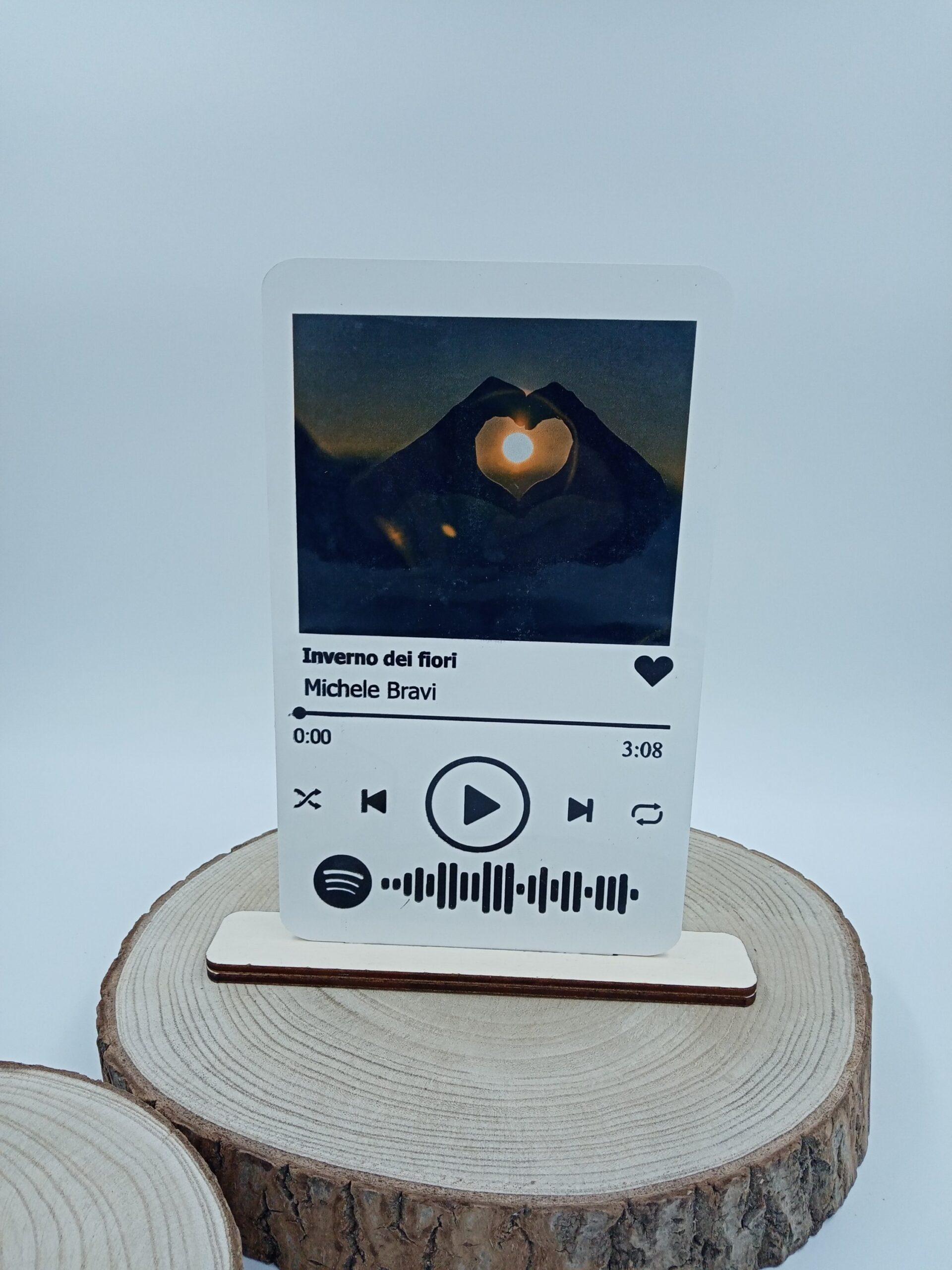 556725-scaled.jpg Quadro Spotify 15x25cm con Foto e Canzone preferita personalizzata al 100% - immagine 1