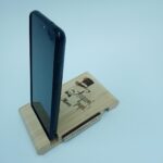 Portacellulare Festa del Papà Personalizzato in Legno 13x8cm