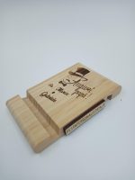 Portacellulare Festa del Papà Personalizzato in Legno 13x8cm - immagine 5