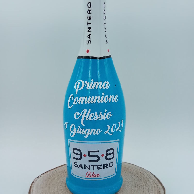Bottiglia “Santero 958” da 750ml personalizzata per eventi –