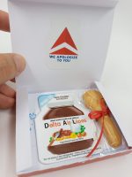 Bomboniera Sweet Nutella 15gr. vaschetta con cucchiaino in biscotto in scatolina - immagine 6