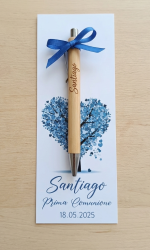 Penna in legno personalizzabile con incisione e confezione in cartoncino - immagine 12