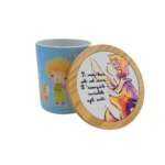 Sottotazza in Ceramica a Tema "Il Piccolo Principe"