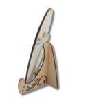 Decorazione Quadro in Legno con Braccialetti Nascita Bambino o Bambina Personalizzabile - immagine 3