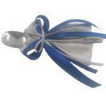 Cucchiaino Personalizzato con Incisione Permanente con aggiunta di Sacchetto con Confetti - immagine 2