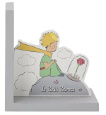 Fermalibro "IL PICCOLO PRINCIPE" originale in legno,  personalizzabile con nome - immagine 9