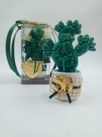 GIOIE DI PUGLIA - Pianta Fico d'India in Ceramica Pugliese altezza 12cm - immagine 5