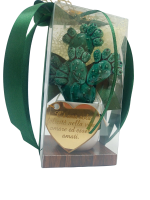 GIOIE DI PUGLIA - Pianta Fico d'India in Ceramica Pugliese altezza 12cm - immagine 4