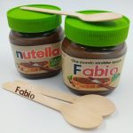 Nutella Vegan Plant Based - 350gr.. Personalizzata con nome e tappo