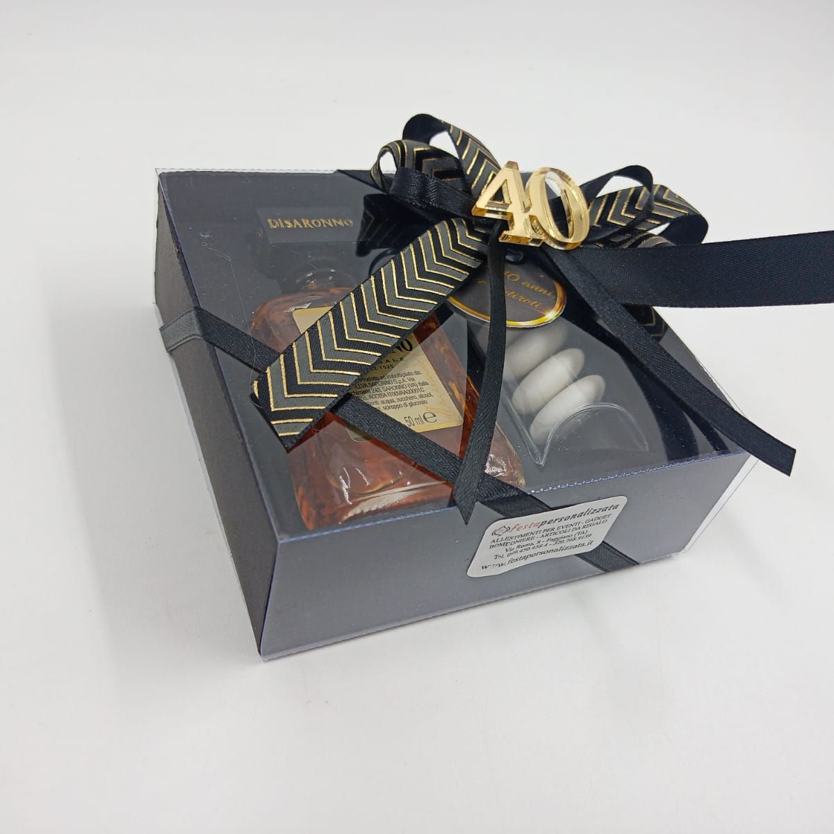 DAZZLEEX Confezione Da 100 Scatole Per Caramelle Per Matrimoni, Per Sposi E Sposi E Feste, Con Nastro Per Matrimoni