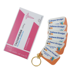 Portachiavi Finti Farmaci in scatolina a Tema - 5x3,5cm Plex - immagine 3