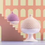 EMÒ ITALIA - Portaoggetti Ceramica con Coperchio Pumo Pugliese (OUTLET)