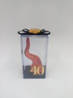 Bomboniera Corno Napoletano Portafortuna in Ceramica Personalizzabile | 8 cm - immagine 4