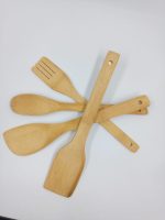 Utensili da Cucina in Legno Incisi Personalizzati – Cucchiai e Forchetta Decorativi 28 cm - immagine 7