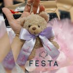 Orsetto Personalizzato con Nome – Bomboniera o Regalo con Fiocco e Scatola - immagine 2