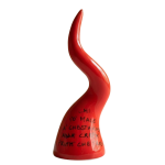 Corno napoletano in ceramica alto 35cm