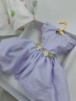 Bomboniera Vestitino Profumato in Cotone 19x13cm Personalizzabile - Cherry and Peach LUNA - immagine 3