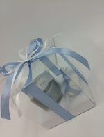 Bomboniera con Candela Yankee Candle® in Scatola Trasparente Personalizzata - immagine 4