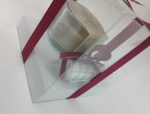 Bomboniera con Candela Yankee Candle® in Scatola Trasparente Personalizzata - immagine 2