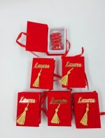 Bomboniera Libro con confetti per Laurea con nappina e scritta oro ( 5,5 x 8 cm ) - immagine 4