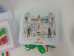 Bomboniera Giuramento Militare con Portachiavi "LO GIURO!" e Confetti Tricolore - immagine 4