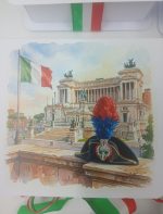Bomboniera Giuramento Militare con Portachiavi "LO GIURO!" e Confetti Tricolore - immagine 11