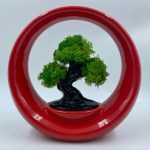 Bonsai Design "Ring of Life" in Porcellana - immagine 11
