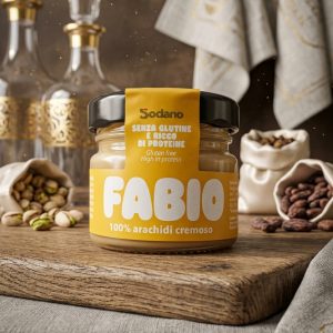 GNAM - Crema di Arachidi 100% in vetro da 20gr personalizzato