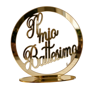 Cerchio da Tavolo Plex Oro Copertina
