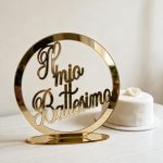 Cerchio da Tavolo Plex Oro 3